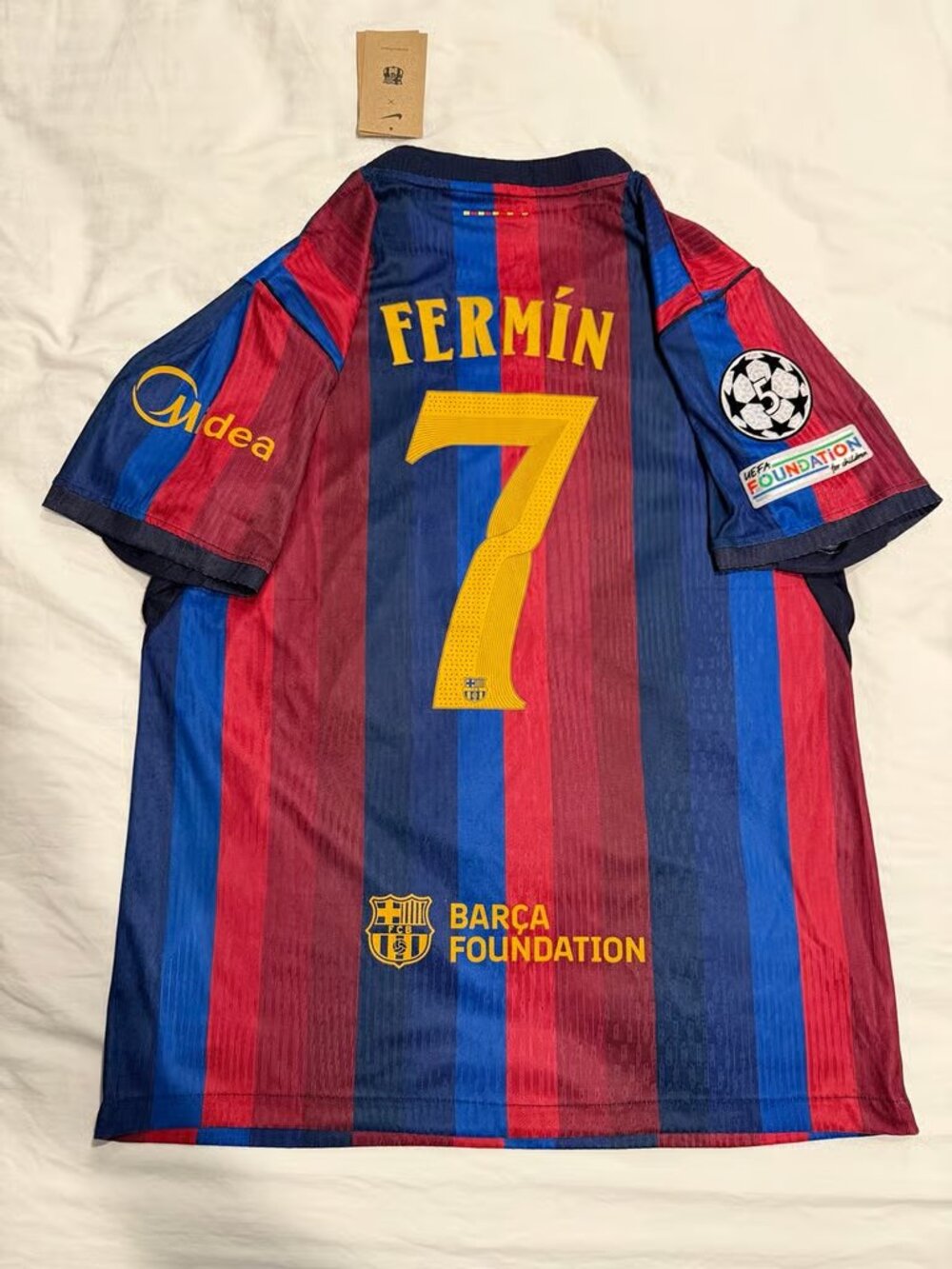 Fermin Lopez Home 2026 27 Soccer Jersey